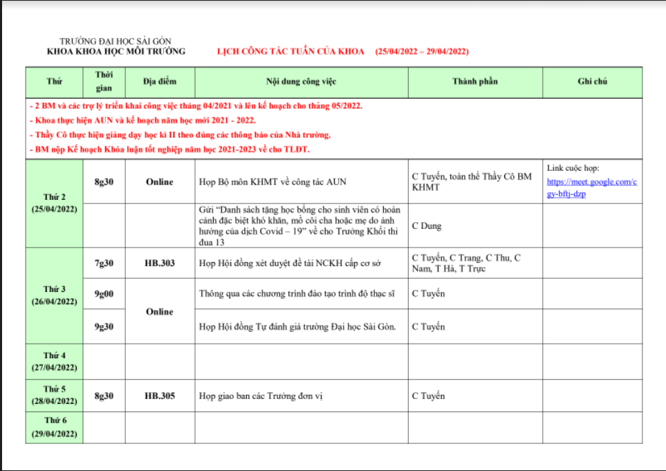 Khoa Khoa học Xã hội và Nghệ thuật – Trường Đại học Sài Gòn