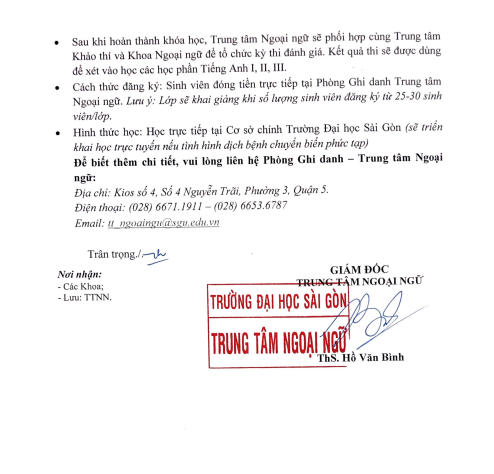 Khoa Khoa học Xã hội và Nghệ thuật – Trường Đại học Sài Gòn