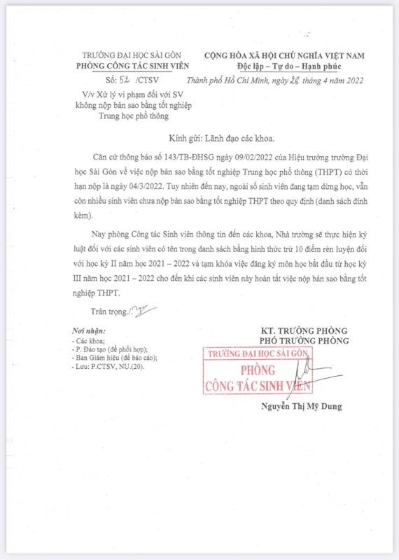 Khoa Khoa học Xã hội và Nghệ thuật – Trường Đại học Sài Gòn