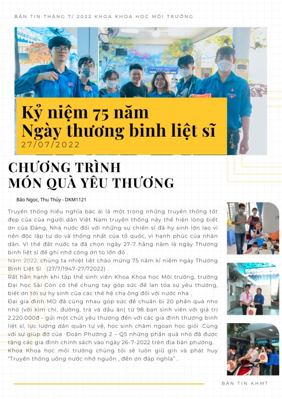 Khoa Khoa học Xã hội và Nghệ thuật – Trường Đại học Sài Gòn